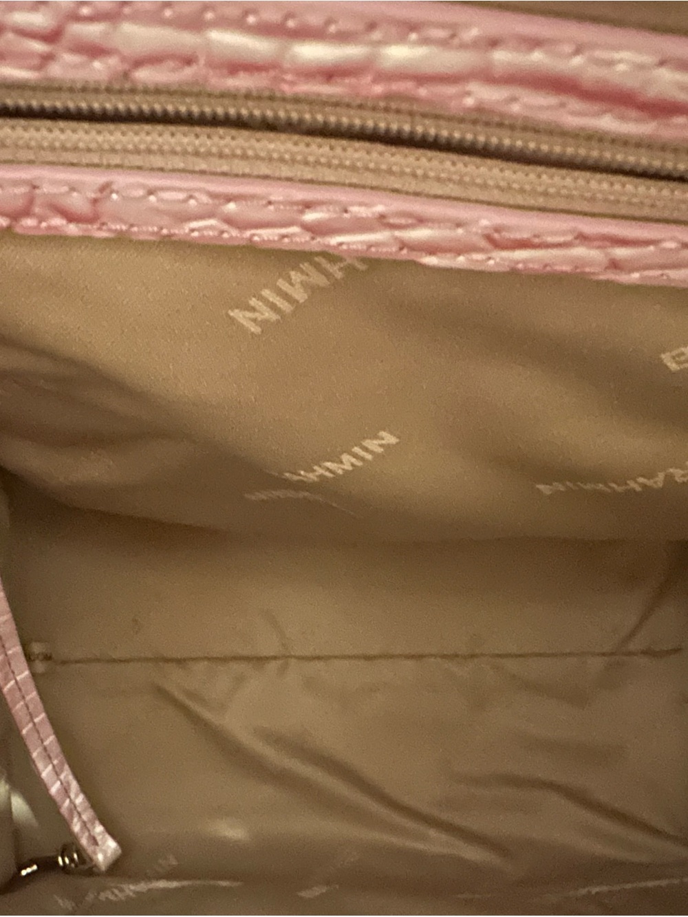 Sale ! Brahmin Rosewater Large Caroline Croc-Embossed Satchel NWOT - Picture 10 of 12